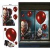 Véres Jason Elektrosztatikus Ablakmatrica Szett Halloweenre, 2 Lap, 30x40 cm