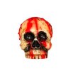 Véres Koponya Gyertya Halloweenre, 10 cm