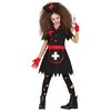 Véres Sötét Nővér Zombi Jelmez Lányoknak Halloweenre, 5 - 6 Év