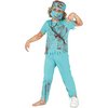 Véres Zombi Sebész Fiú Jelmez Halloweenre