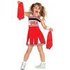 Véres Zombi Cheerleader Lány Jelmez Halloweenre