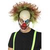 Vészjósló Zöld Véres Bohóc Paróka Halloweenre