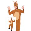 Vicces Barna Kutya Férfi Jelmez Halloweenre, L (52-54), Barna