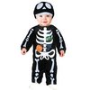 Vidám Csontváz Overál Jelmez Csecsemőknek Halloweenre, 12-18 hónapos, 12 - 18 Hónap