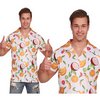 Vidám Gyümölcsös Hawaii Férfi Ing