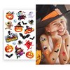 Vidám Halloween Ideiglenes Tetoválás Lap Gyerekeknek