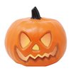 Világító Halloween Tök Dekoráció, 20 cm