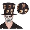 Voodoo Koponyás Cilinder Kalap Felnőtteknek Halloweenre