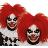Vörös Bohóc Paróka Felnőtteknek Halloweenre