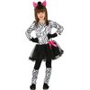 Zebra Jelmez Szett Lányoknak