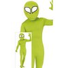 Zöld Idegen Férfi Jelmez Halloweenre