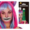 Zöld Víztartalmú Arcfesték Tubus Halloweenre, 20 ml