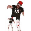 Zombi Amerikai Focista Férfi Jelmez Halloweenre