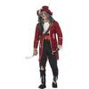 Zombi Kalóz Kapitány Férfi Jelmez Halloweenre ? M