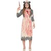Zombi Nővér Jelmez Lányoknak Halloweenre, 14 - 16 Év