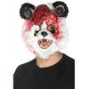 Véres Zombi Panda Maszk Halloweenre
