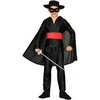 Zorro Stílusú Maszkos Bandita Fiú Jelmez Farsangra