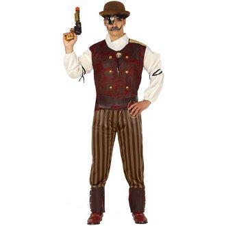 Steampunk Férfi Jelmez Szett