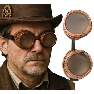 Steampunk Pilótaszemüveg Felnőtteknek