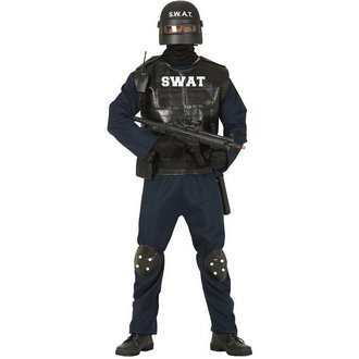 SWAT Rendőr Fiú Jelmez