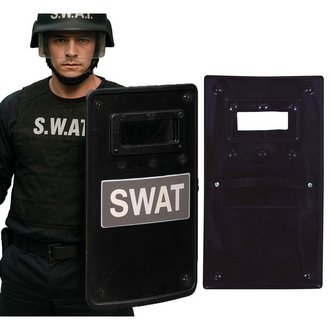 SWAT Rendőrségi Pajzs Kiegészítő, 65x40 cm