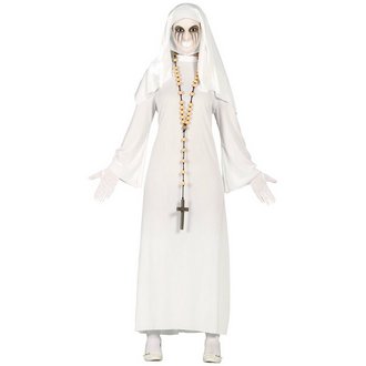 Szellem Apáca Női Jelmez Halloweenre