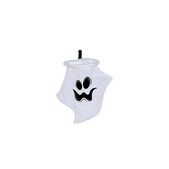 Szellem Édességtartó Kosár Halloweenre, 50 cm