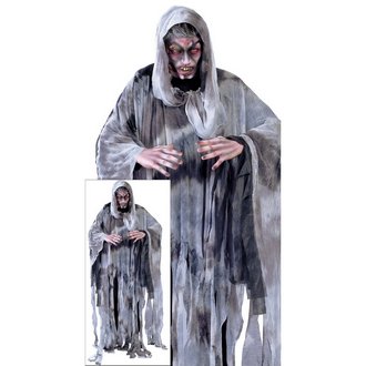 Szellem Férfi Jelmez Kapucnival Halloweenre