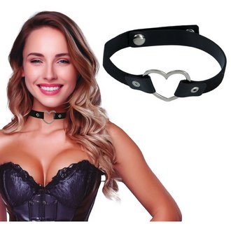 Szív alakú Sado Choker Nyakörv Nőknek Legénybúcsúra