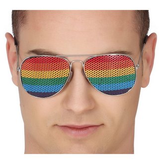 Szivárvány Pilóta Napszemüveg Felnőtteknek Tematikus Partira