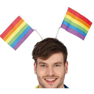 Szivárvány Zászlós Fejpánt Unisex