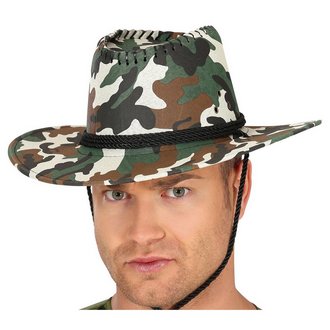 Terepmintás Katonai Kalap Unisex Felnőtteknek
