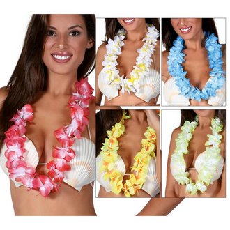 Többféle Színű Hawaii Virágfüzér Nyaklánc Felnőtteknek