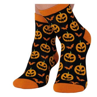 Tökös Halloween Zokni