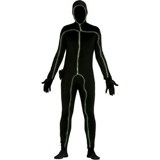 Unisex Black Light Teljes Testruha Legénybúcsúra
