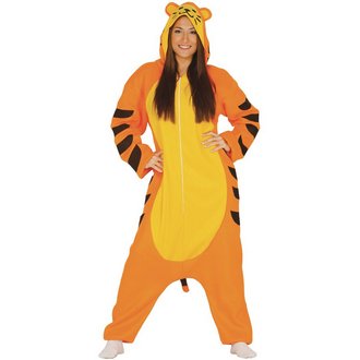 Unisex Kigurumi Tigris Jelmez Felnőtteknek