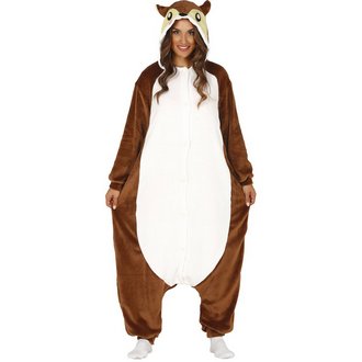 Unisex Mókus Kigurumi Jelmez Felnőtteknek