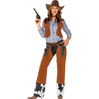 Vadnyugati Cowgirl Női Jelmez
