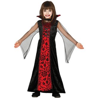 Vámpír Grófnő Jelmez Lányoknak Halloweenre