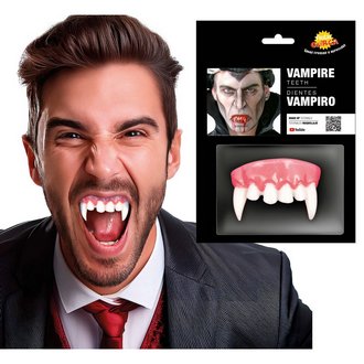 Vámpír Műfogsor Felnőtteknek Halloweenre