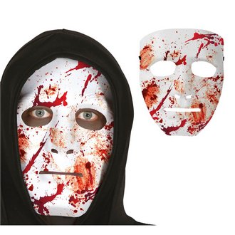 Véres Arcú Szellem Maszk Felnőtteknek Halloweenre