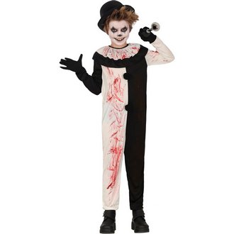 Véres Bohóc Jelmez Fiúknak Halloweenre