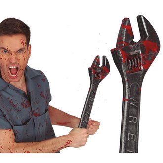 Véres Francia Kulcs Halloweenre, 45 cm