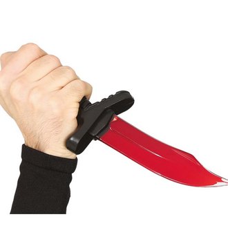 Véres Kés Kiegészítő Halloweenre, 25 cm