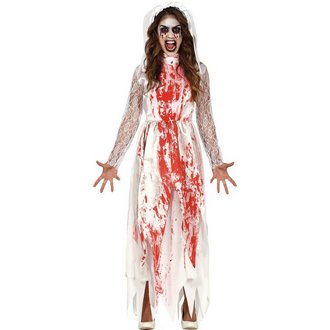 Véres Menyasszony Lány Jelmez Halloweenre