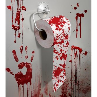 Véres WC Papír Halloweenre, Kétrétegű, 30 m