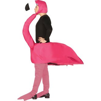 Vicces Flamingo Jelmez Felnőtt Unisex Legénybúcsúra