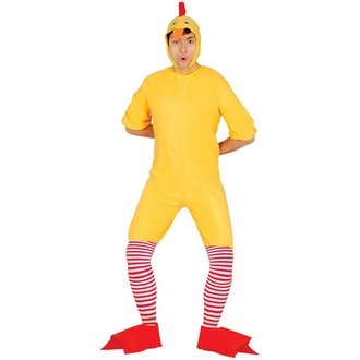 Vicces Felnőtt Unisex Csibe Jelmez