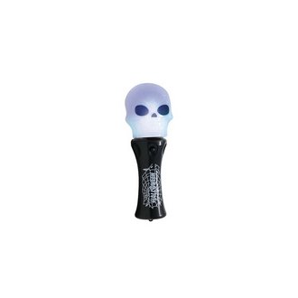 Világító Koponya Bot Halloweenre, 14 cm