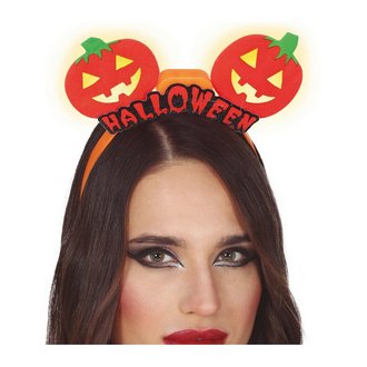 Világító Tökös Halloween Fejpánt Felnőtteknek
